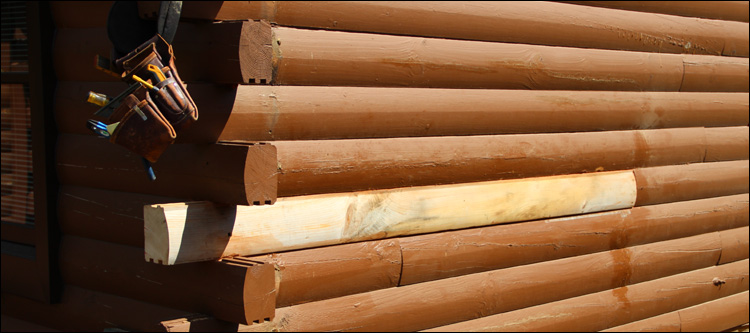 Log Home Damage Repair  Hudson,  North Carolina